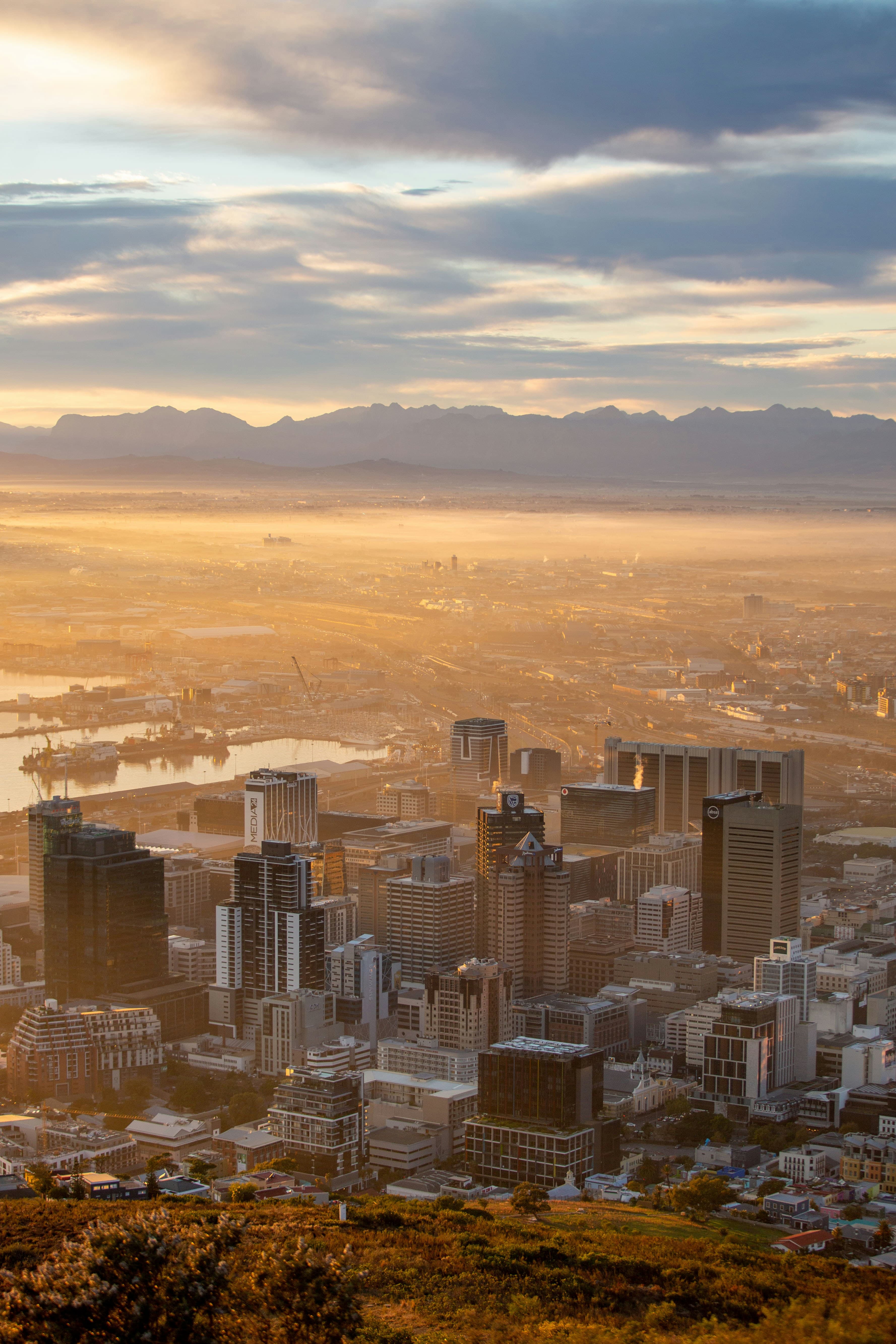 Signal Hill, incredible view of City of Cape Town, featuring South African tourism experiences